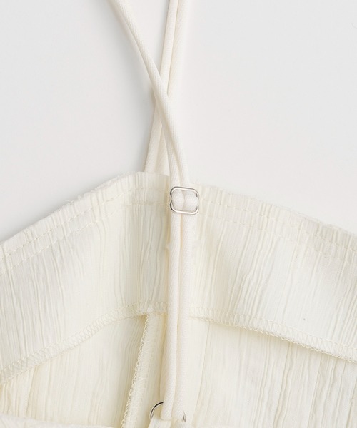 ブラウス シャツ 「PRE-ORDER」Knife Pleat Mini Dress/ナイフプリーツミニワンピース レディースの画像