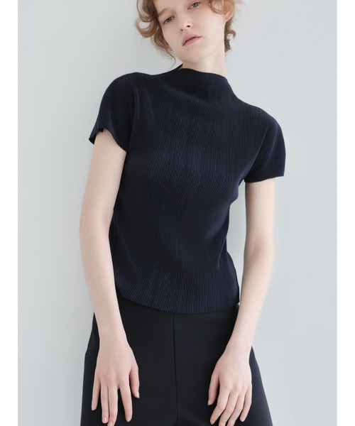 NOWNES Seine Pleats tops 半袖 NOWNS tシャツ 半袖 Seine | Pleats tops レディース : ZOZOTOWN Yahoo