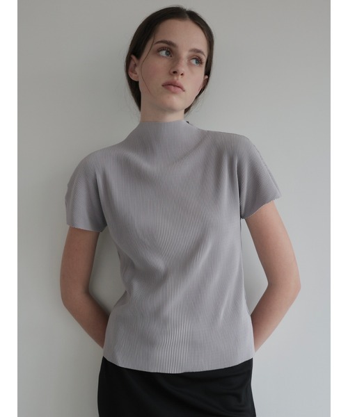 NOWNS tシャツ 半袖 Seine | Pleats tops レディース : ZOZOTOWN Yahoo
