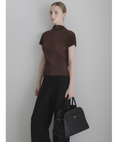 NOWNS tシャツ 半袖 Seine | Pleats tops レディース : ZOZOTOWN Yahoo