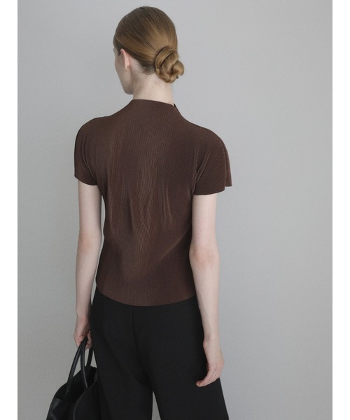 NOWNS tシャツ 半袖 Seine | Pleats tops レディース : ZOZOTOWN Yahoo