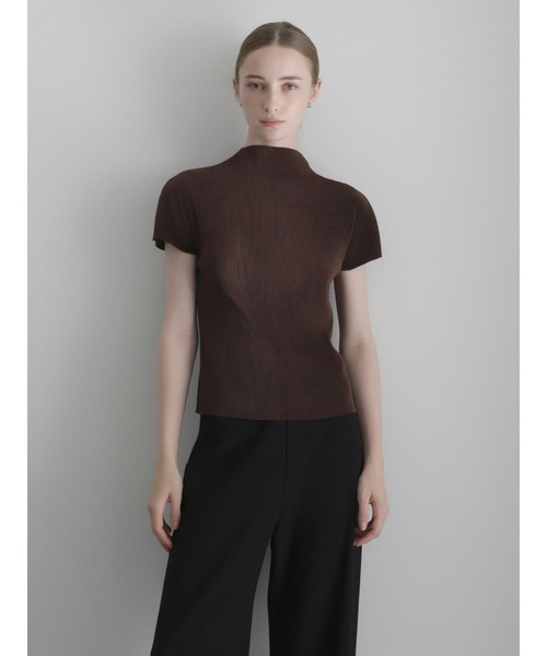 NOWNES Seine Pleats tops 半袖 NOWNS tシャツ 半袖 Seine | Pleats tops レディース : ZOZOTOWN Yahoo