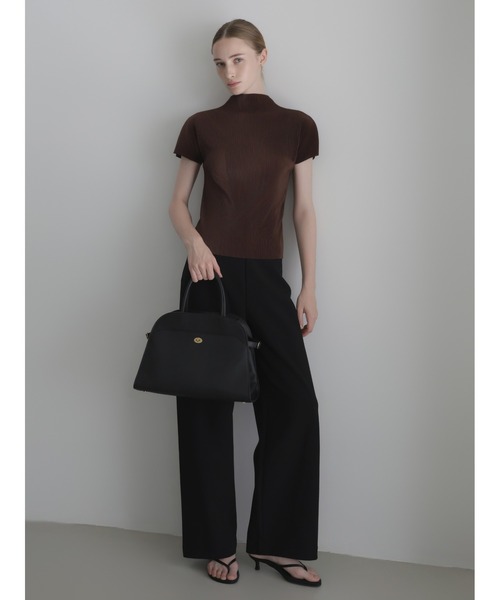 NOWNS tシャツ 半袖 Seine | Pleats tops レディース : ZOZOTOWN Yahoo