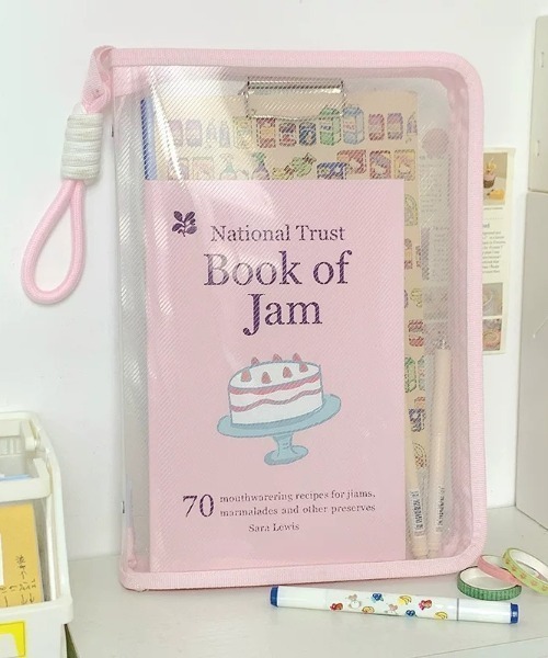 文房具 クリップ付き A4 ジッパー クリア ファイル : ZOZOTOWN Yahoo