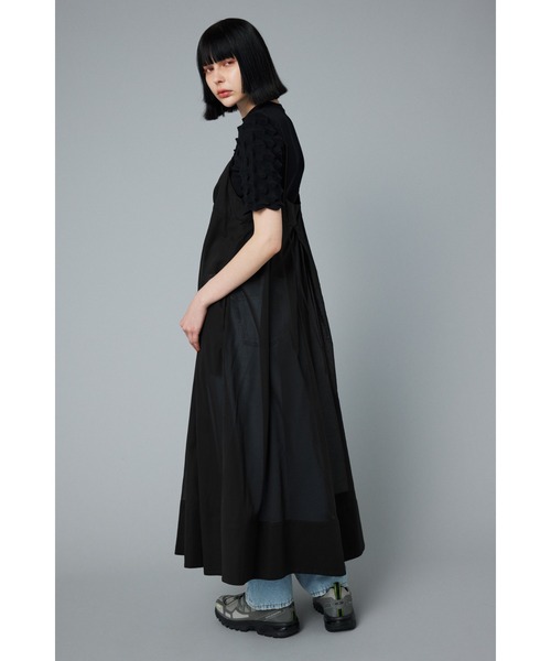 「HeRIN.CYE」 シャツワンピース FREE ブラック レディースの画像