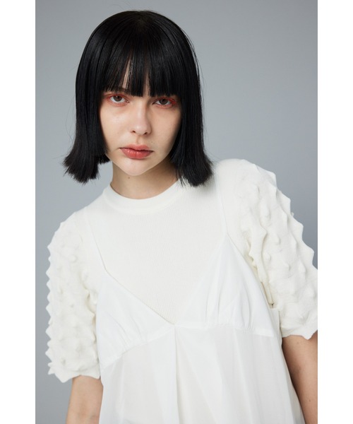 「HeRIN.CYE」 シャツワンピース FREE ブラック レディースの画像