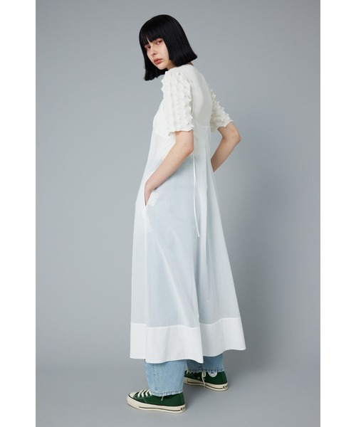「HeRIN.CYE」 シャツワンピース FREE ブラック レディースの画像
