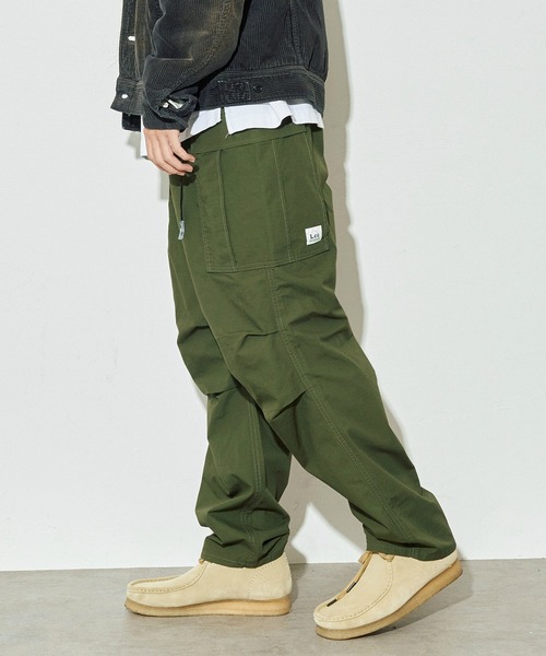 「Lee」 カーゴパンツ LARGE グリーン メンズ_画像3