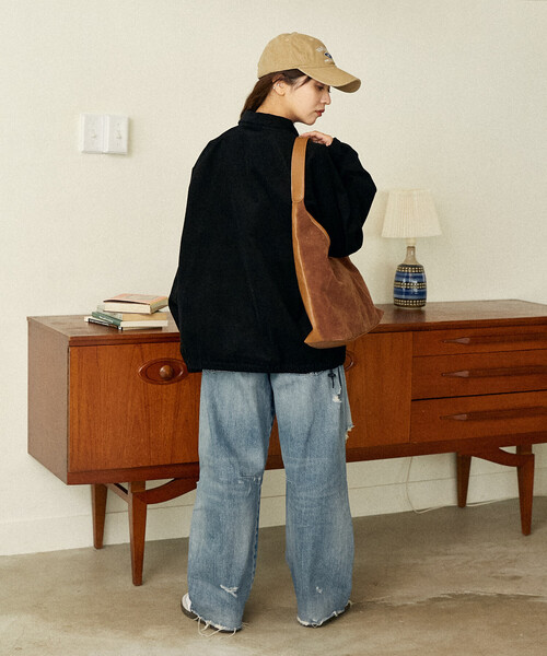 「U.S. POLO ASSN.」 ブルゾン LARGE ブラウン メンズ_画像6