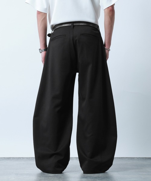 RAGEBLUE（レイジブルー） ワイドパンツ スラックス Curve Seam Barrel