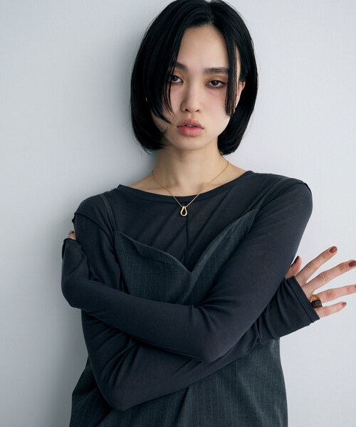 ネックレス シルバー ホースシューモチーフネックレス GP レディースの画像