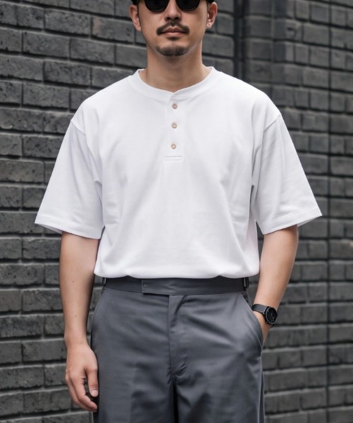 CalCru ヘンリーネック tシャツ 「UT207」「Cal Cru/カルクルー