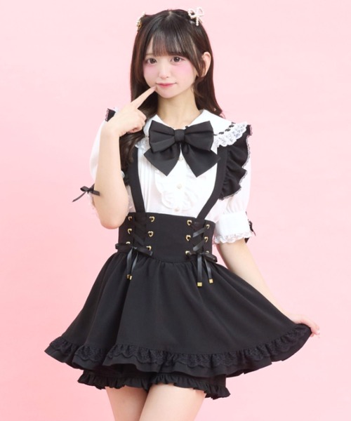 Secret Honey（シークレットハニー） ブラウス シャツ 夏 半袖 レース