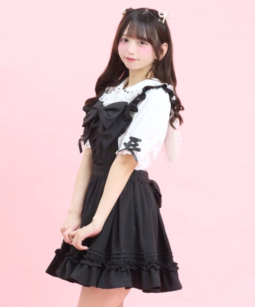 Secret Honey（シークレットハニー） ブラウス シャツ 夏 半袖 レース