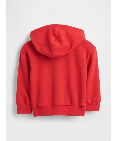 GAP フルジップパーカー レッド GAP（ギャップ） 「KIDS」ジップアップパーカー 110cm レッド キッズ