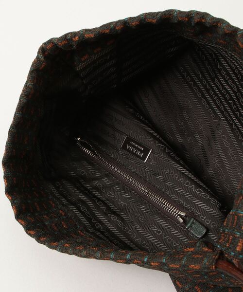 PRADA（プラダ） ショルダーバッグ - グリーン レディース : ZOZOTOWN