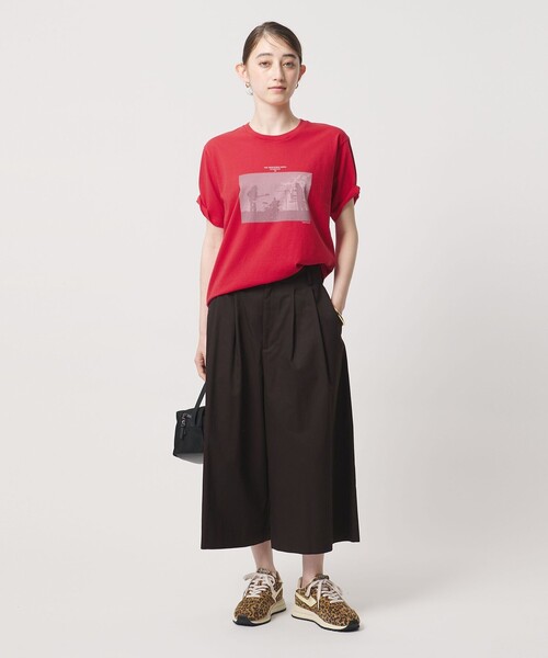 tシャツ 「TICCA」バンド プリント Tシャツ レディースの画像