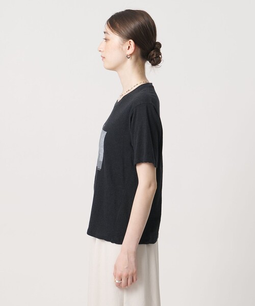 tシャツ 「TICCA」バンド プリント Tシャツ レディースの画像