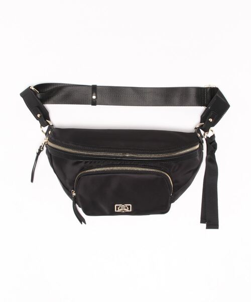 LANVIN en Bleu 「LANVIN Bleu」 ウエストバッグ FREE ブラック