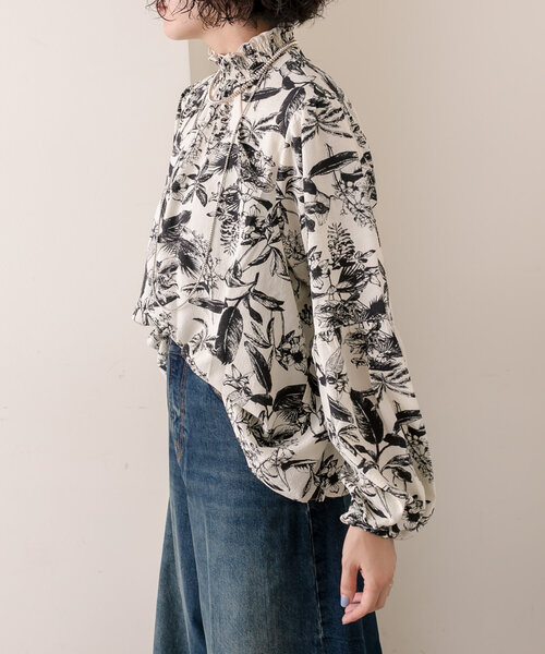 「ear PAPILLONNER」 「SUM1 STYLE」長袖トップ FREE 白いこと レディース