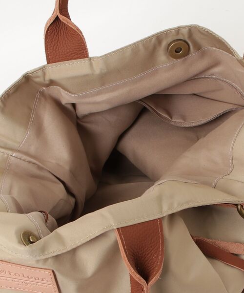 「Ray BEAMS」 2WAYバッグ ONE SIZE ベージュ レディース_画像4