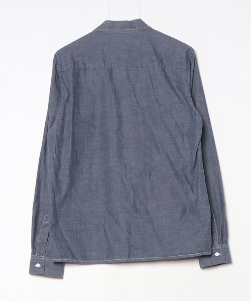 「SWAGGER」 長袖シャツ LARGE ネイビー メンズ_画像2
