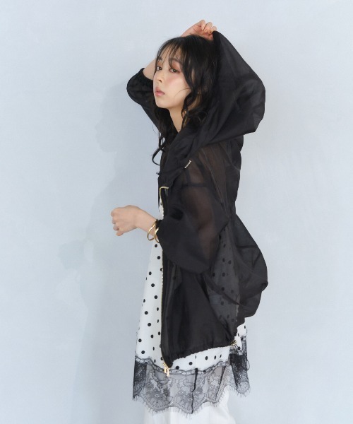 パーカー シアーWジップパーカー レディース : ZOZOTOWN Yahoo!店