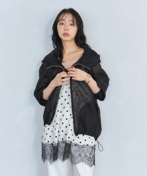パーカー シアーWジップパーカー レディース : ZOZOTOWN Yahoo!店