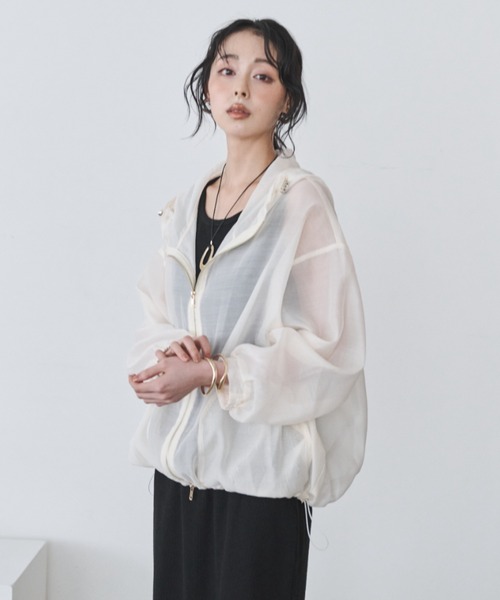 パーカー シアーWジップパーカー レディース : ZOZOTOWN Yahoo!店