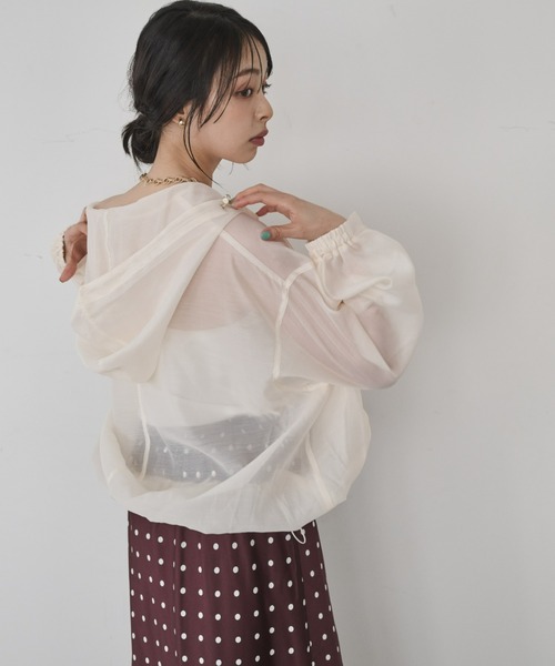 パーカー シアーWジップパーカー レディース : ZOZOTOWN Yahoo!店