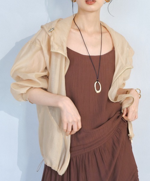 パーカー シアーWジップパーカー レディース : ZOZOTOWN Yahoo!店