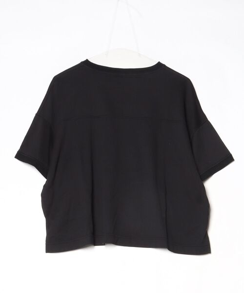 「YVON」 半袖Tシャツ 9号 ブラック レディース_画像2