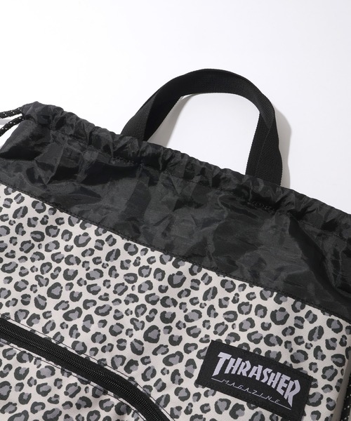 THRASHER ヒョウ柄 レオパード リュック archive swag THRASHER（スラッシャー） デイバック リュック 「THRASHER
