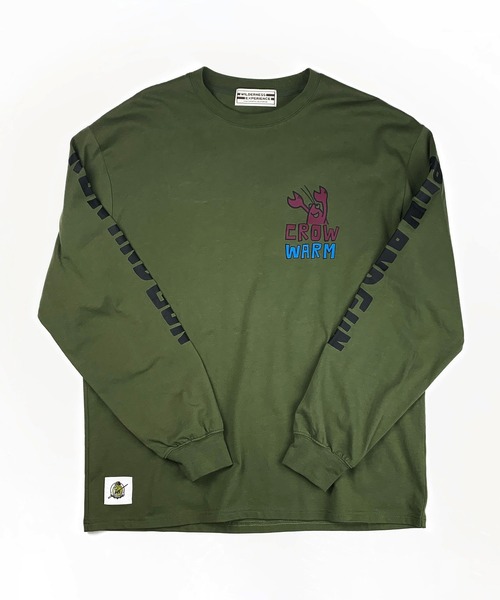 「WILDERNESS EXPERIENCE」 長袖Tシャツ M ブラック メンズ_画像6