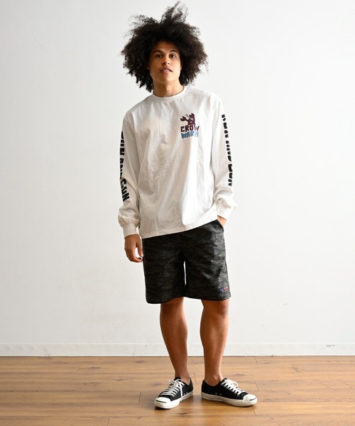 「WILDERNESS EXPERIENCE」 長袖Tシャツ M ブラック メンズ_画像10
