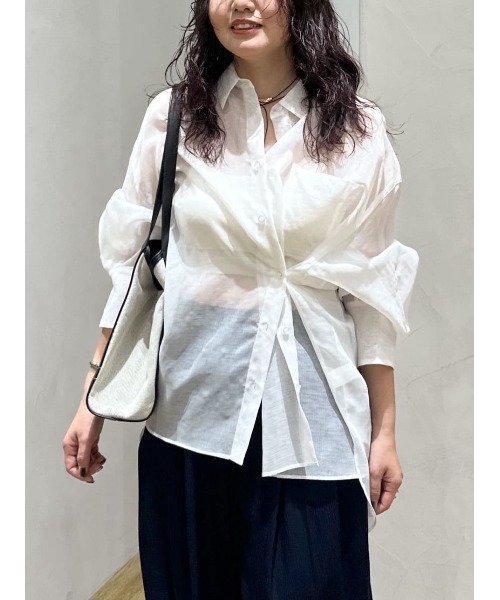 STYLEMIXER（スタイルミキサー） ブラウス シャツ 夏 「4色展開・長袖