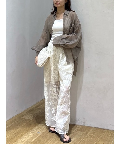 STYLEMIXER（スタイルミキサー） ブラウス シャツ 夏 「4色展開・長袖