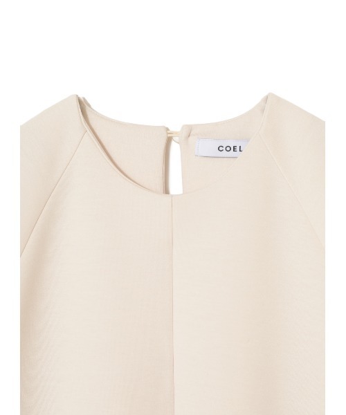 「COEL」 長袖ワンピース 36 アイボリー レディース_画像5