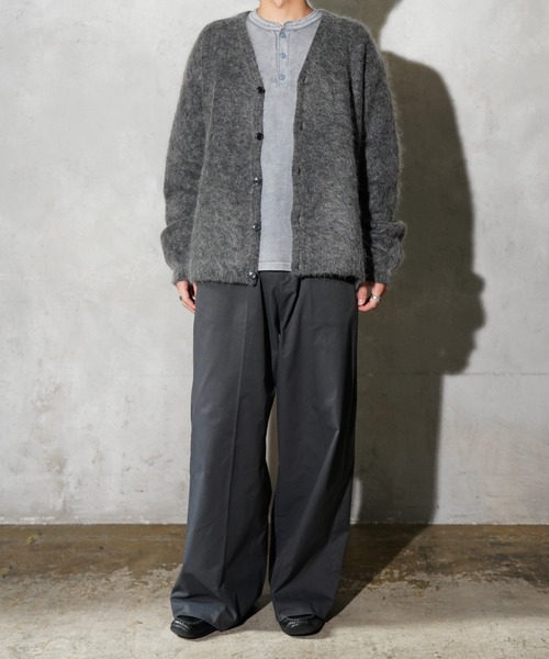 60s vintage TOWNCRAFT モヘアカーディガン ネイビー M 60s vintage