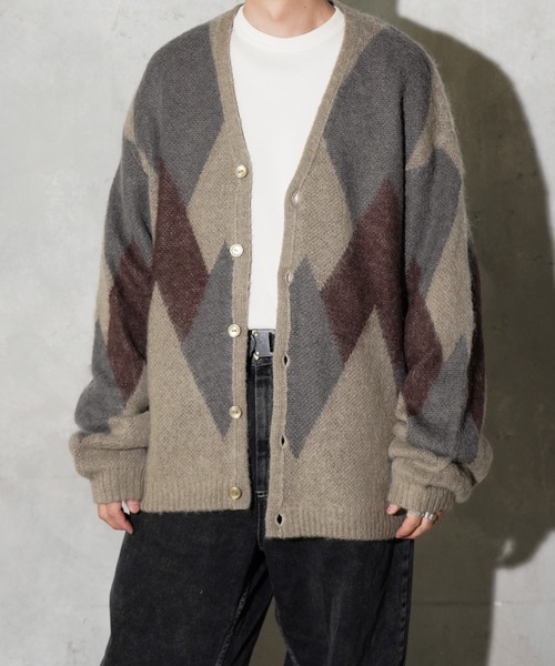 TOWNCRAFT（タウンクラフト） カーディガン VINTAGE MOHAIR CARDIGAN