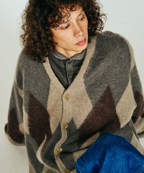 TOWNCRAFT（タウンクラフト） カーディガン VINTAGE MOHAIR CARDIGAN