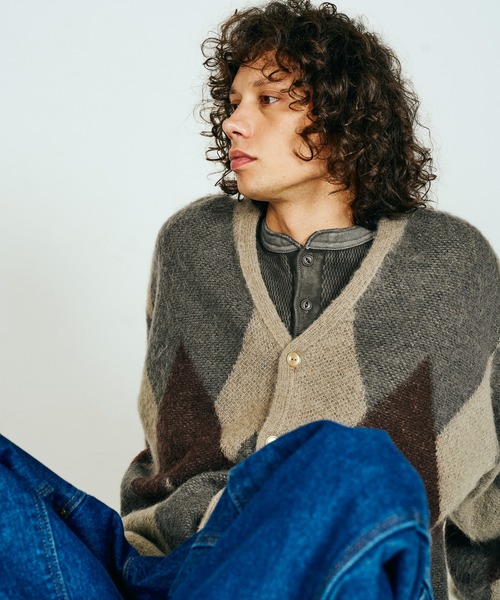 TOWNCRAFT モヘアカーディガン TOWNCRAFT（タウンクラフト） カーディガン VINTAGE MOHAIR CARDIGAN