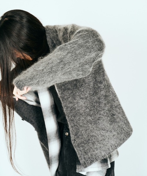 TOWNCRAFT（タウンクラフト） カーディガン VINTAGE MOHAIR CARDIGAN