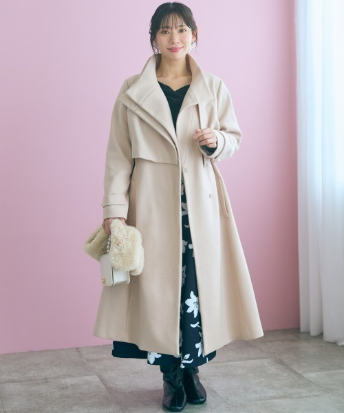 marun（マルン） コート アウター 「大きいサイズ」「nanaeさんコラボ