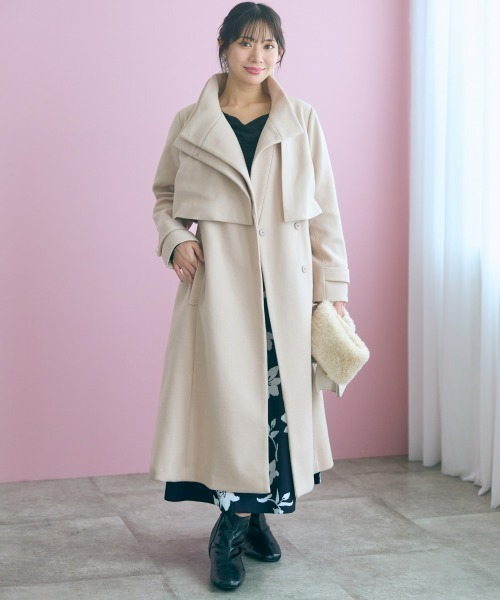 marun（マルン） コート アウター 「大きいサイズ」「nanaeさんコラボ