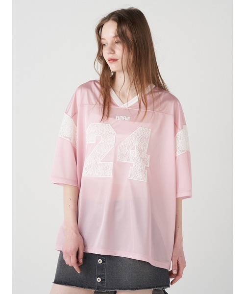 「FURFUR」 半袖Tシャツ「Kamikoコラボ」 ONE SIZE ブラック レディース_画像8