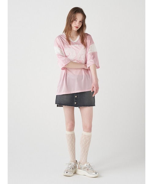 「FURFUR」 半袖Tシャツ「Kamikoコラボ」 ONE SIZE ブラック レディース_画像10