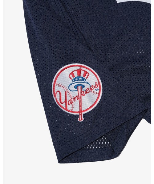 KEBOZ（ケボズ） tシャツ × MLB NEW YORK YANKEES MESH TEE メンズ