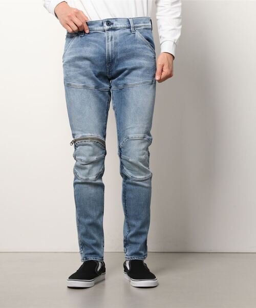 パンツ デニム ジーンズ 5620 3D ZIP KNEE SKINNY JEANS/スキニー/立体裁断 3D ZIP KNEE SKINNY STAR