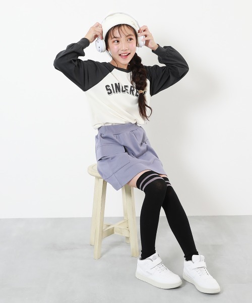devirock 靴下 2足セット ニーハイソックス キッズ 子供 女の子